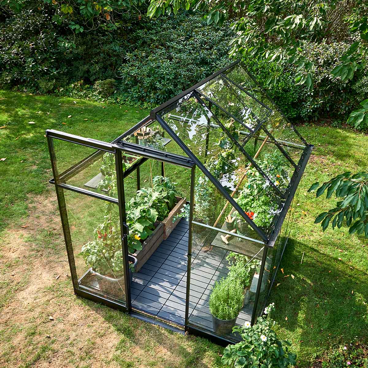 Växthus Qube 3,6 M² Ja