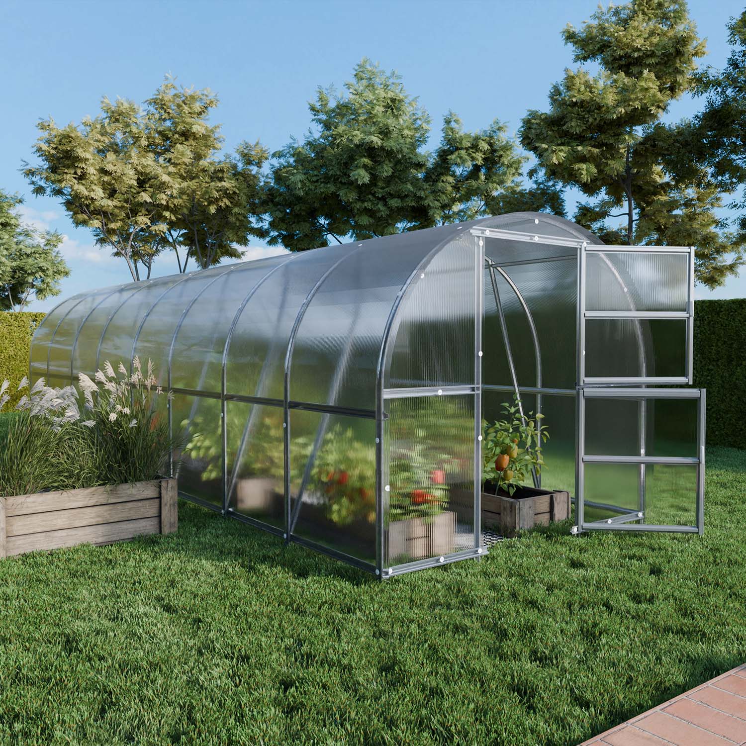 Tunnelväxthus Verdura Basic 24,0 M²