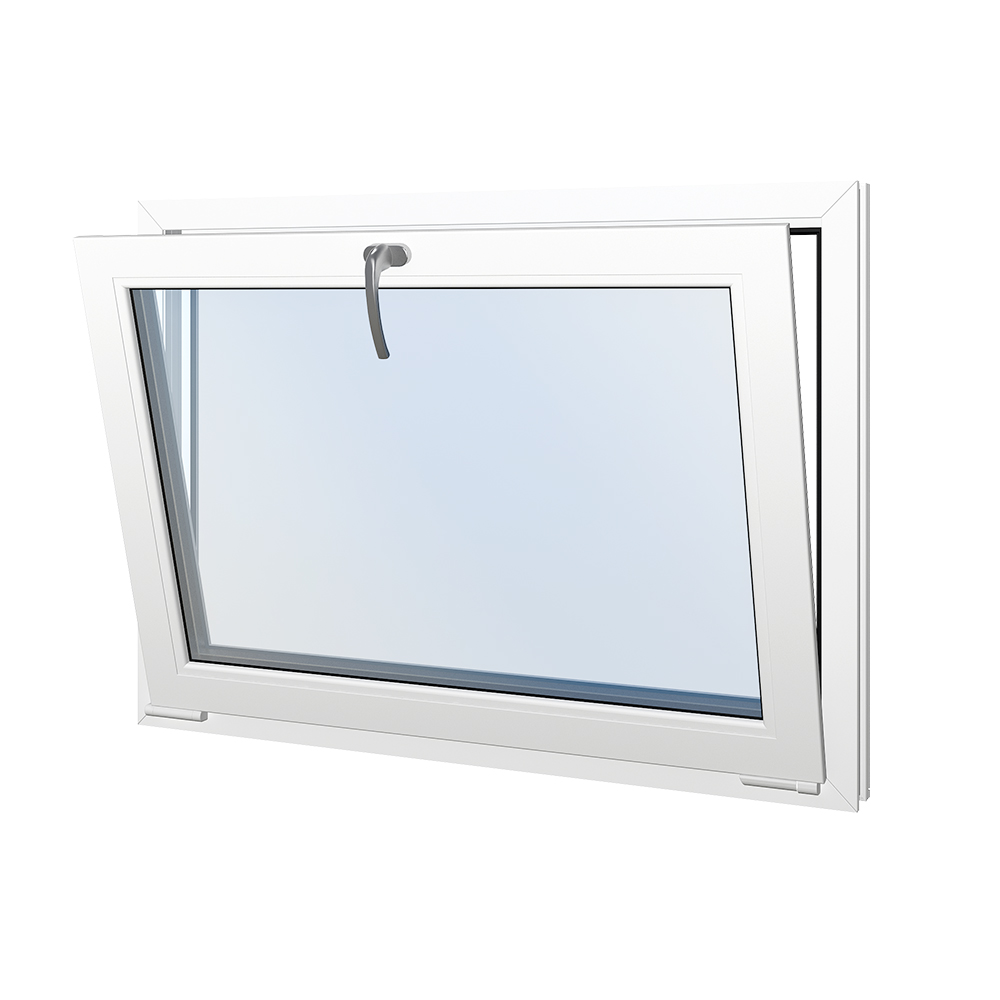 Bunnhengslet vindu PVC vindu Premium, innovervendt